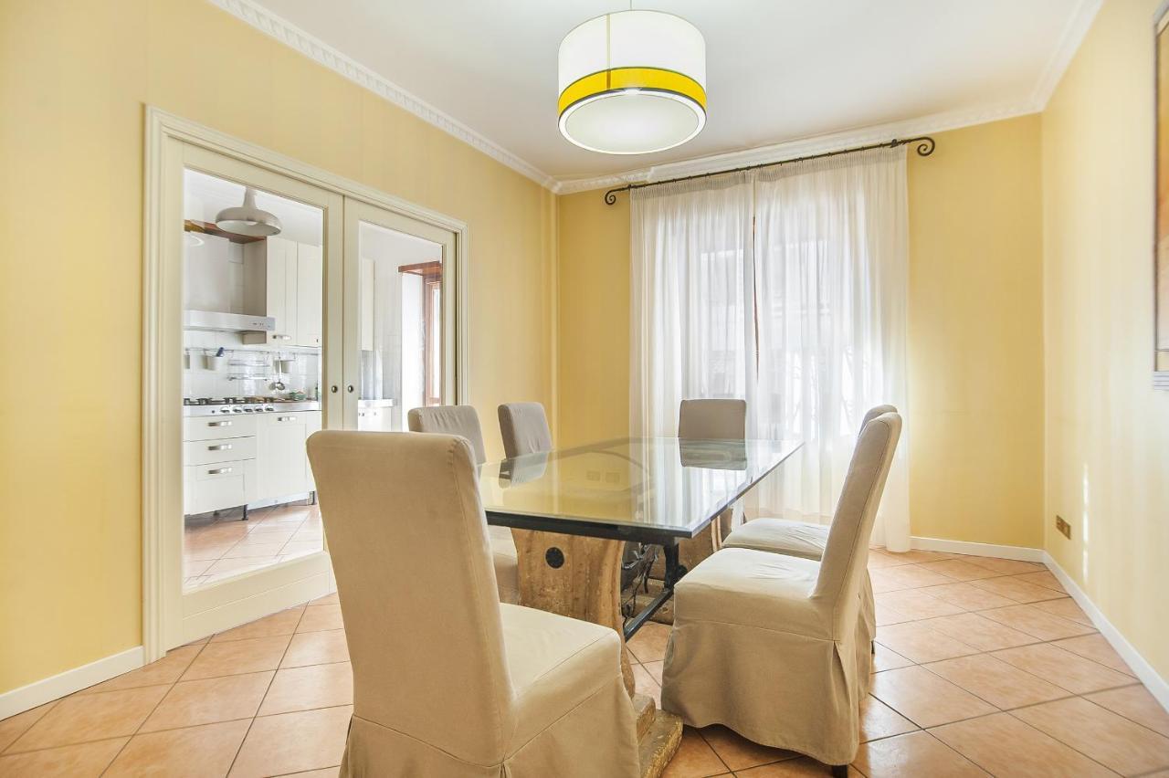 Eur Luminous And Large Family Terrace Apartment Rom Exterior foto