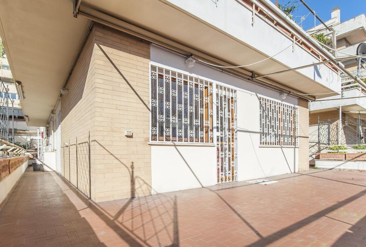 Eur Luminous And Large Family Terrace Apartment Rom Exterior foto